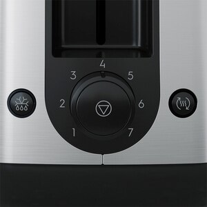 Prajitor de paine ELECTROLUX Create 3 E3T1-3ST, 2 felii, 800W, argintiu-negru Prajitor de paine ELECTROLUX Create 3 E3T1-3ST, 2 felii, 800W, argintiu-negru