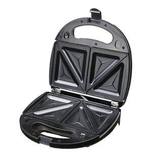 Sandwich maker MYRIA MY4111, 750W, 3 placi detasabile, negru-argintiu Sandwich maker MYRIA MY4111, 750W, 3 placi detasabile, negru-argintiu