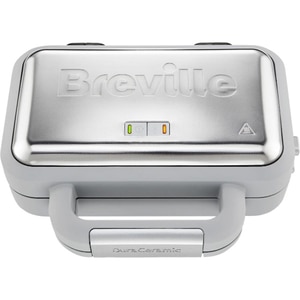 Aparat de facut waffe BREVILLE VST072X-01, 850W, alb-argintiu Aparat de facut waffe BREVILLE VST072X-01, 850W, alb-argintiu