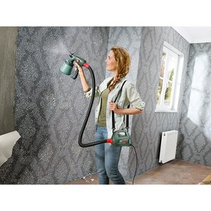 Pistol de vopsit Bosch PFS 1000 0603207000, 410W, rezervor 800ml, lungime furtun 1.3m Pistol de vopsit Bosch PFS 1000 0603207000, 410W, rezervor 800ml, lungime furtun 1.3m