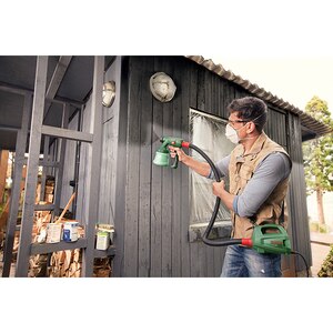 Pistol de vopsit Bosch PFS 1000 0603207000, 410W, rezervor 800ml, lungime furtun 1.3m Pistol de vopsit Bosch PFS 1000 0603207000, 410W, rezervor 800ml, lungime furtun 1.3m