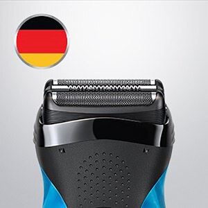 Aparat de ras BRAUN Series 3 Shave&Style 310BT, acumulator, autonomie 30 min, albastru-negru Aparat de ras BRAUN Series 3 Shave&Style 310BT, acumulator, autonomie 30 min, albastru-negru