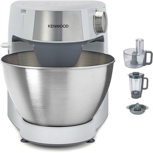 Robot de bucatarie KENWOOD Prospero+ KHC29.H0WH, vas 4.3l, blender 1.5l, 1000W, 6 trepte viteza, alb-argintiu Robot de bucatarie KENWOOD Prospero+ KHC29.H0WH, vas 4.3l, blender 1.5l, 1000W, 6 trepte viteza, alb-argintiu