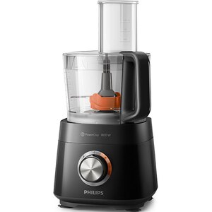 Robot de bucatarie PHILIPS Viva Collection HR7510/10, vas 2.1l, blender 1.5l, 800W, 2 trepte viteza, negru-maro Robot de bucatarie PHILIPS Viva Collection HR7510/10, vas 2.1l, blender 1.5l, 800W, 2 trepte viteza, negru-maro