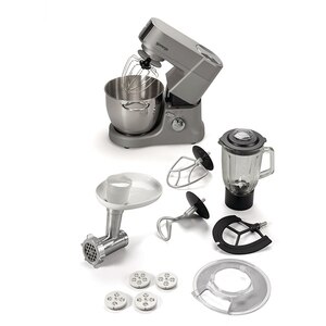 Robot de bucatarie GORENJE MMC1500AL, vas 5.5l, blender 1.5l, 1500W, 6 trepte viteza, argintiu Robot de bucatarie GORENJE MMC1500AL, vas 5.5l, blender 1.5l, 1500W, 6 trepte viteza, argintiu