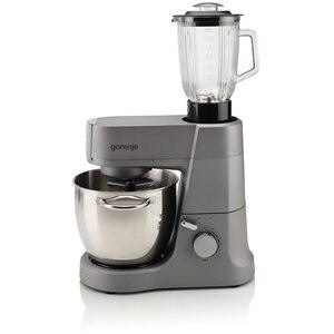 Robot de bucatarie GORENJE MMC1500AL, vas 5.5l, blender 1.5l, 1500W, 6 trepte viteza, argintiu Robot de bucatarie GORENJE MMC1500AL, vas 5.5l, blender 1.5l, 1500W, 6 trepte viteza, argintiu