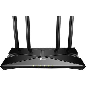 Router Wireless Gigabit TP-LINK Archer AX53 AX3000, Wi-Fi 6, Dual-Band 574 + 2402 Mbps, negru Router Wireless Gigabit TP-LINK Archer AX53 AX3000, Wi-Fi 6, Dual-Band 574 + 2402 Mbps, negru