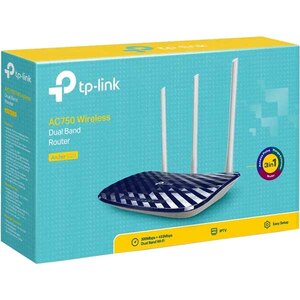 Router Wireless AC750 TP-LINK Archer C20, Dual Band 300 + 433Mbps, WAN, LAN, albastru Router Wireless AC750 TP-LINK Archer C20, Dual Band 300 + 433Mbps, WAN, LAN, albastru
