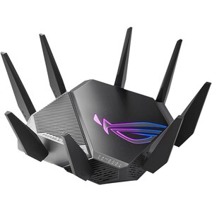 Router Wireless Gigabit ASUS ROG Rapture GT-AXE11000, WI-Fi 6, Tri Band 1148 + 4804 + 4804 Mbps, USB 3.2 Gen1, negru Router Wireless Gigabit ASUS ROG Rapture GT-AXE11000, WI-Fi 6, Tri Band 1148 + 4804 + 4804 Mbps, USB 3.2 Gen1, negru