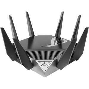 Router Wireless Gigabit ASUS ROG Rapture GT-AXE11000, WI-Fi 6, Tri Band 1148 + 4804 + 4804 Mbps, USB 3.2 Gen1, negru Router Wireless Gigabit ASUS ROG Rapture GT-AXE11000, WI-Fi 6, Tri Band 1148 + 4804 + 4804 Mbps, USB 3.2 Gen1, negru