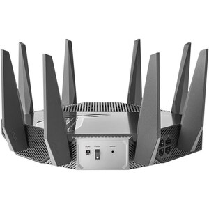Router Wireless Gigabit ASUS ROG Rapture GT-AXE11000, WI-Fi 6, Tri Band 1148 + 4804 + 4804 Mbps, USB 3.2 Gen1, negru Router Wireless Gigabit ASUS ROG Rapture GT-AXE11000, WI-Fi 6, Tri Band 1148 + 4804 + 4804 Mbps, USB 3.2 Gen1, negru
