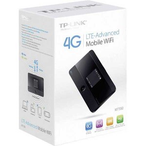 Router Wireless 3G/4G TP-LINK M7350, SIM+microSD, portabil, negru Router Wireless 3G/4G TP-LINK M7350, SIM+microSD, portabil, negru