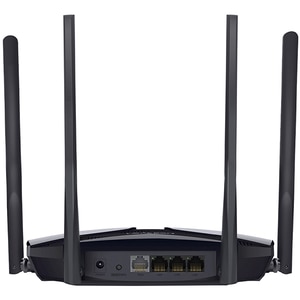 Router Wireless Gigabit MERCUSYS MR80X AX3000, WI-Fi 6, Dual-Band 574 + 2402 Mbps, negru Router Wireless Gigabit MERCUSYS MR80X AX3000, WI-Fi 6, Dual-Band 574 + 2402 Mbps, negru