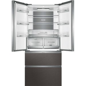 Side By Side HAIER HB18FGSAAA, No Frost, 539 l, H 190 cm, Clasa E, argintiu Side By Side HAIER HB18FGSAAA, No Frost, 539 l, H 190 cm, Clasa E, argintiu