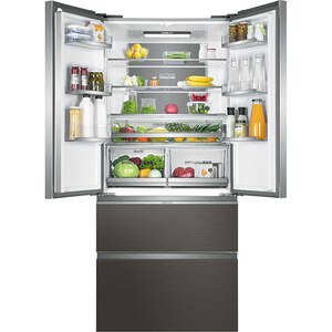 Side By Side HAIER HB18FGSAAA, No Frost, 539 l, H 190 cm, Clasa E, argintiu Side By Side HAIER HB18FGSAAA, No Frost, 539 l, H 190 cm, Clasa E, argintiu