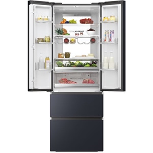 Side by Side HAIER HFW7720ENMB, No Frost, 477 l, H 201 cm, Clasa E, negru Side by Side HAIER HFW7720ENMB, No Frost, 477 l, H 201 cm, Clasa E, negru