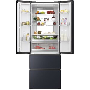 Side by Side HAIER HFW7720ENMB, No Frost, 477 l, H 201 cm, Clasa E, negru Side by Side HAIER HFW7720ENMB, No Frost, 477 l, H 201 cm, Clasa E, negru