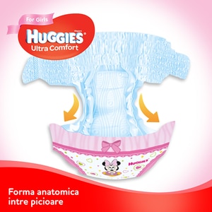 Scutece HUGGIES Ultra Comfort Mega nr 3, Baiat, 5-9 kg, 78buc Scutece HUGGIES Ultra Comfort Mega nr 3, Baiat, 5-9 kg, 78buc