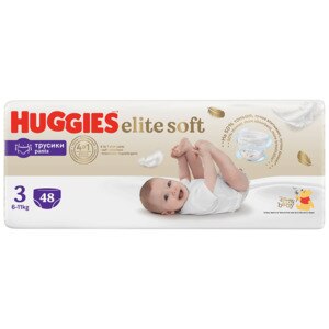 Scutece chilotel HUGGIES Elite Soft Pants Mega nr 3, Unisex, 6-11 kg, 48buc Scutece chilotel HUGGIES Elite Soft Pants Mega nr 3, Unisex, 6-11 kg, 48buc