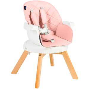 Scaun de masa 3in1 JUJU Eat&Twist JU1021-PINK, 6 luni+, alb-roz Scaun de masa 3in1 JUJU Eat&Twist JU1021-PINK, 6 luni+, alb-roz