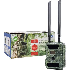 Camera vanatoare PNI Hunting 400C, Full HD 1080p, IR, Internet 4G, Night Vision, multicolor Camera vanatoare PNI Hunting 400C, Full HD 1080p, IR, Internet 4G, Night Vision, multicolor