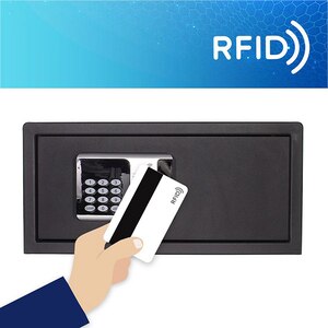 Seif hotel ROTTNER Premium Lap, Inchidere electronica RFID, 435 x 200 x 370 mm, antracit Seif hotel ROTTNER Premium Lap, Inchidere electronica RFID, 435 x 200 x 370 mm, antracit