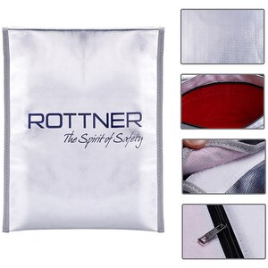 Mapa ignifuga ROTTNER T06216, A4, 340 x 250 x 20 mm, argintiu Mapa ignifuga ROTTNER T06216, A4, 340 x 250 x 20 mm, argintiu