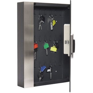 Depozitar chei ROTTNER Key Pro 24, Amprenta digitala, 265 x 385 x 60 mm, antracit Depozitar chei ROTTNER Key Pro 24, Amprenta digitala, 265 x 385 x 60 mm, antracit