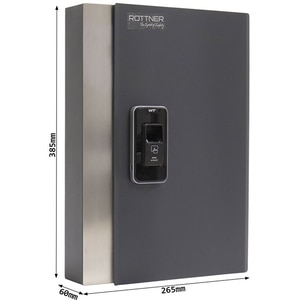 Depozitar chei ROTTNER Key Pro 24, Amprenta digitala, 265 x 385 x 60 mm, antracit Depozitar chei ROTTNER Key Pro 24, Amprenta digitala, 265 x 385 x 60 mm, antracit