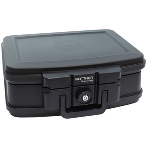 Caseta antifoc ROTTNER Fire Data Box 2, inchidere cheie, 440 x 165 x 370mm, negru Caseta antifoc ROTTNER Fire Data Box 2, inchidere cheie, 440 x 165 x 370mm, negru