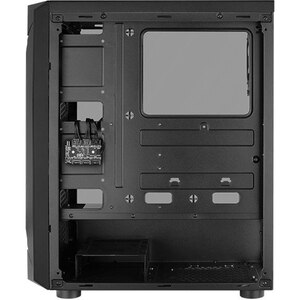 Carcasa PC AEROCOOL Sentinel, USB 3.0, fara sursa, iluminare ARGB, negru Carcasa PC AEROCOOL Sentinel, USB 3.0, fara sursa, iluminare ARGB, negru