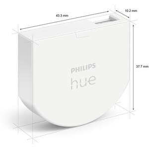 Modul intrerupator PHILIPS Hue 8719514318045, alb Modul intrerupator PHILIPS Hue 8719514318045, alb