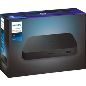 Play HDMI Sync Box PHILIPS Hue 8718699704803, 4 x HDMI, Wi-Fi, negru Play HDMI Sync Box PHILIPS Hue 8718699704803, 4 x HDMI, Wi-Fi, negru