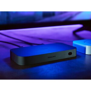 Play HDMI Sync Box PHILIPS Hue 8718699704803, 4 x HDMI, Wi-Fi, negru Play HDMI Sync Box PHILIPS Hue 8718699704803, 4 x HDMI, Wi-Fi, negru