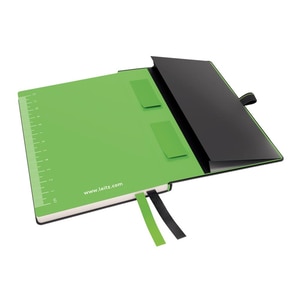 Caiet de birou LEITZ, matematica, A6, 80 file, legatura lipita, negru Caiet de birou LEITZ, matematica, A6, 80 file, legatura lipita, negru