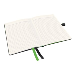 Caiet de birou LEITZ, dictando, A6, 80 file, legatura lipita, negru Caiet de birou LEITZ, dictando, A6, 80 file, legatura lipita, negru