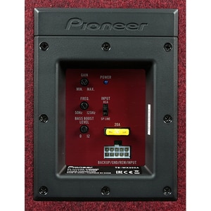 Subwoofer auto activ PIONEER TS-WX300A, 350W RMS, 30 cm Subwoofer auto activ PIONEER TS-WX300A, 350W RMS, 30 cm