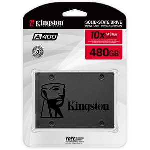 Solid-State Drive (SSD) KINGSTON A400, 480GB, SATA3, 2.5", SA400S37/480G Solid-State Drive (SSD) KINGSTON A400, 480GB, SATA3, 2.5", SA400S37/480G