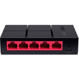 Switch MERCUSYS MS105G, 5 porturi Gigabit, negru Switch MERCUSYS MS105G, 5 porturi Gigabit, negru