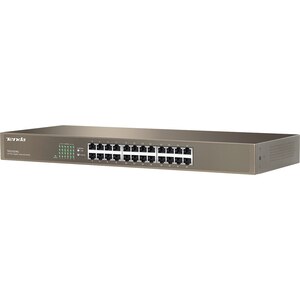 Switch TENDA TEG1024G, 24 porturi Gigabit, argintiu Switch TENDA TEG1024G, 24 porturi Gigabit, argintiu