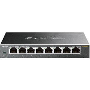 Switch TP-LINK TL-SG108S, 8 porturi Gigabit, negru Switch TP-LINK TL-SG108S, 8 porturi Gigabit, negru