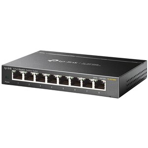 Switch TP-LINK TL-SG108S, 8 porturi Gigabit, negru Switch TP-LINK TL-SG108S, 8 porturi Gigabit, negru