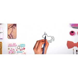 Set marker STABILO Pen 68, tip pensula, 1 mm, 6 culori Set marker STABILO Pen 68, tip pensula, 1 mm, 6 culori