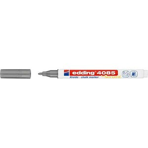 Set marker pentru sticla EDDING 4085, creta lichida pe baza de apa, 1-2 mm, 2 buc, auriu-argintiu Set marker pentru sticla EDDING 4085, creta lichida pe baza de apa, 1-2 mm, 2 buc, auriu-argintiu