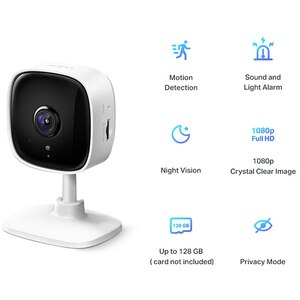 Camera IP Wireless interior TP-LINK Tapo TC60, 2MP, Full HD 1080p, IR, Night Vision, alb Camera IP Wireless interior TP-LINK Tapo TC60, 2MP, Full HD 1080p, IR, Night Vision, alb