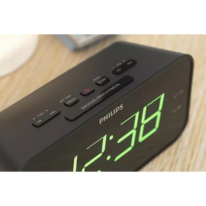 Radio cu ceas PHILIPS TAR3306/12, FM, negru Radio cu ceas PHILIPS TAR3306/12, FM, negru