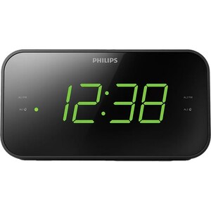 Radio cu ceas PHILIPS TAR3306/12, FM, negru Radio cu ceas PHILIPS TAR3306/12, FM, negru