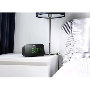 Radio cu ceas PHILIPS TAR3306/12, FM, negru Radio cu ceas PHILIPS TAR3306/12, FM, negru