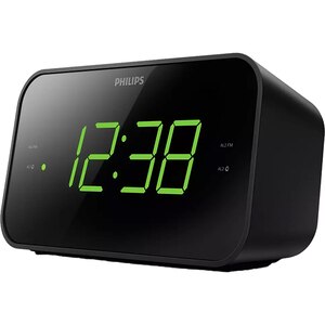 Radio cu ceas PHILIPS TAR3306/12, FM, negru Radio cu ceas PHILIPS TAR3306/12, FM, negru