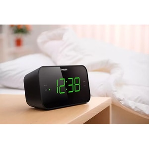 Radio cu ceas PHILIPS TAR3306/12, FM, negru Radio cu ceas PHILIPS TAR3306/12, FM, negru